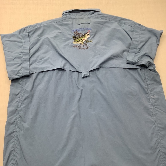 Men’s Fishing Shirt Al Agnew Button Up Vented Collared Outdoor Outerwear XL - Picture 4 of 12